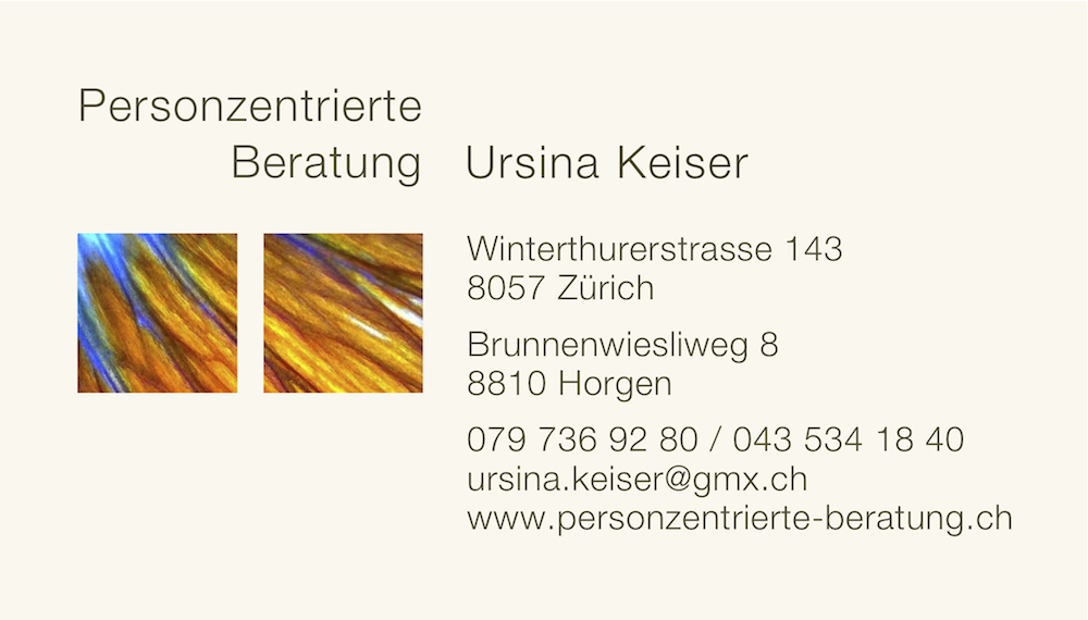 Visitenkarte www.personzentrierte-beratung.ch